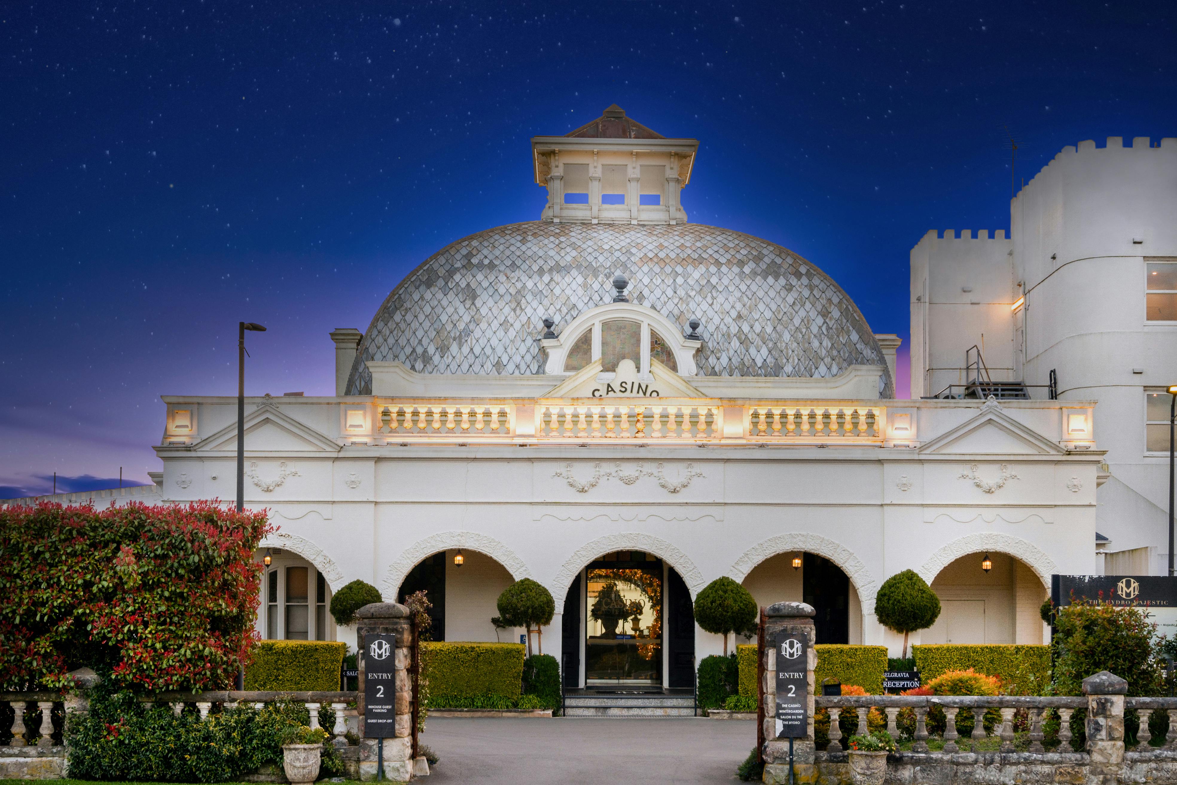 Hydro Majestic Casino External Dusk